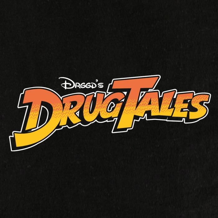 DRUGTALES Hoodie Schwarz CloseUp